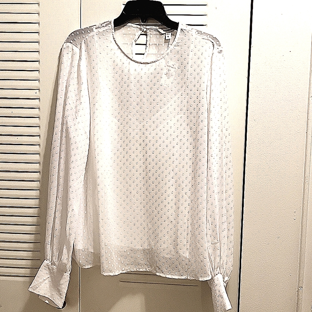 Express White Blouse